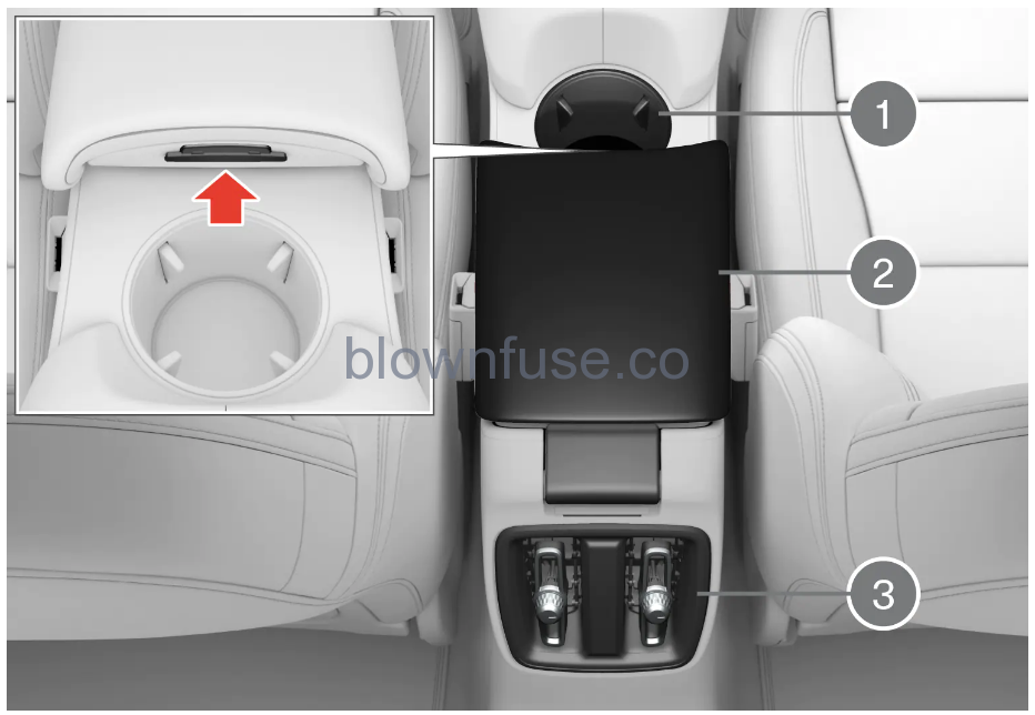 2021 Polestar 2 Storage and passenger compartment-7