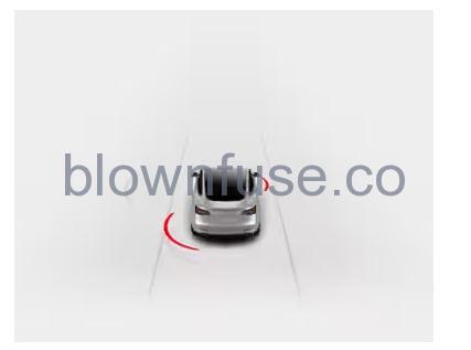 2021 Tesla Model 3 Lane Assist fig 1