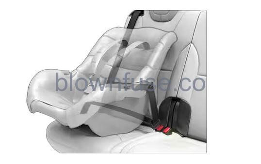 2021 Tesla Model S Child Safety Seats FIG 1