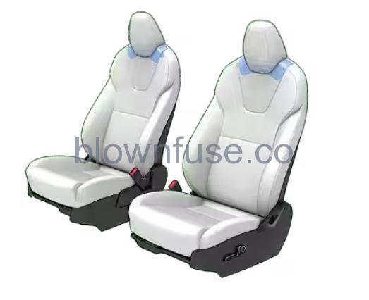 2021 Tesla Model S Interior Storage and Electronics FIG 11