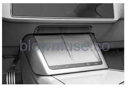 2021 Tesla Model S Interior Storage and Electronics FIG 8