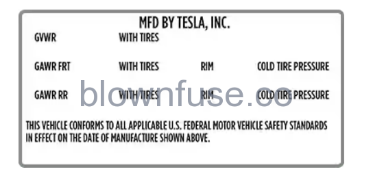 2021 Tesla Model S Tire Care and Maintenance fig-8