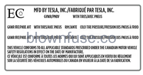 2021 Tesla Model S Tire Care and Maintenance fig-9
