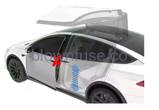 2021 Tesla Model X Doors 4