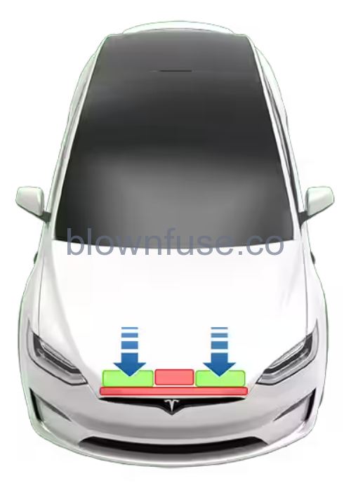 2021 Tesla Model X Front Trunk 2