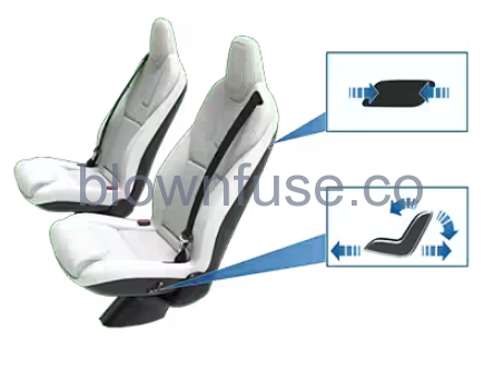 2021 Tesla Model X Front and Rear Seats 6