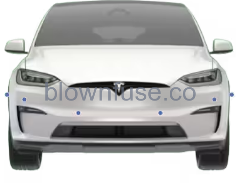 2021 Tesla Model X Park Assist 1