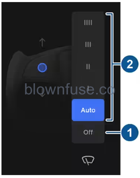 2021 Tesla Model X Wipers and Washers 1