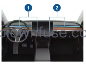 2021 Tesla Model Y Climate Controls 3