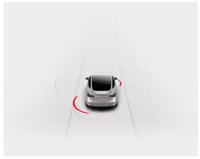 2021 Tesla Model Y Lane Assist 1