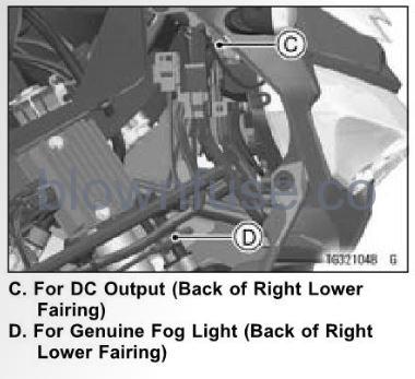 2022-Kawasaki-KLR650-ABS-Electrical-Accessory-Connectors-Fig-03