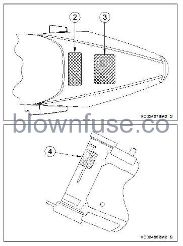 2022-Kawasaki-KLX-110R-LOCATION-OF-LABELS-FIG-2