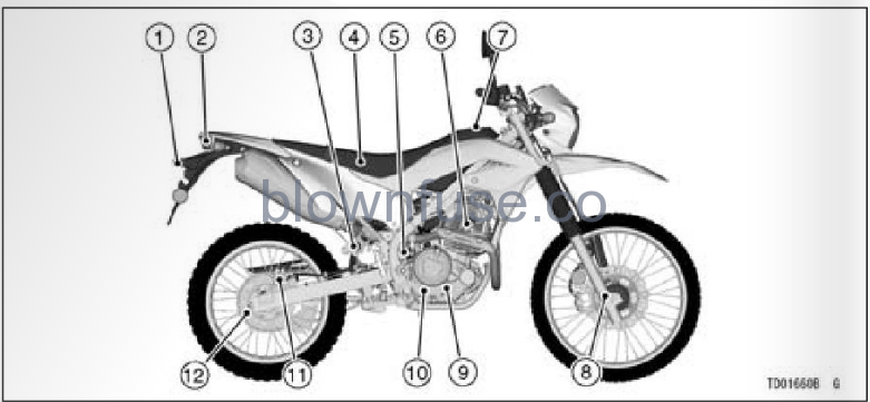 2022-Kawasaki-KLX-230-S-KLX-230-S-ABS-Location-of-Parts-FIG-3