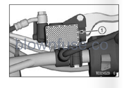 2022-Kawasaki-KLX-230-S/KLX-230-S-ABS-Location-of-Labels-FIG-1