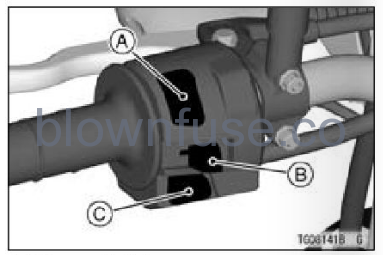 2022-Kawasaki-KLX230-SE-Left-Handlebar-Switches-FIG-1