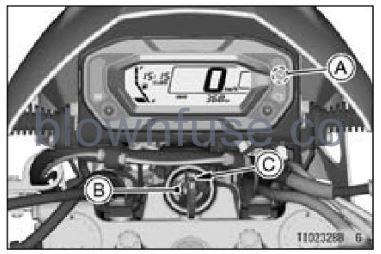 2022-Kawasaki-KLX-230-S/KLX-230-S-ABS-Starting-the-Engine-FIG-2