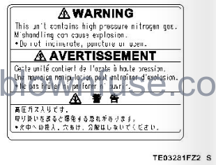 2022-Kawasaki-KLX300/KLX300SM-Location-of-Labels-FIG-10