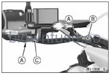 2022-Kawasaki-KLX300/KLX300SM-Throttle-Control-System-FIG-2