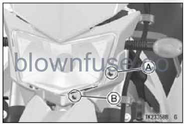 2022-Kawasaki-KLX300/KLX300SM-Headlight-FIG-1