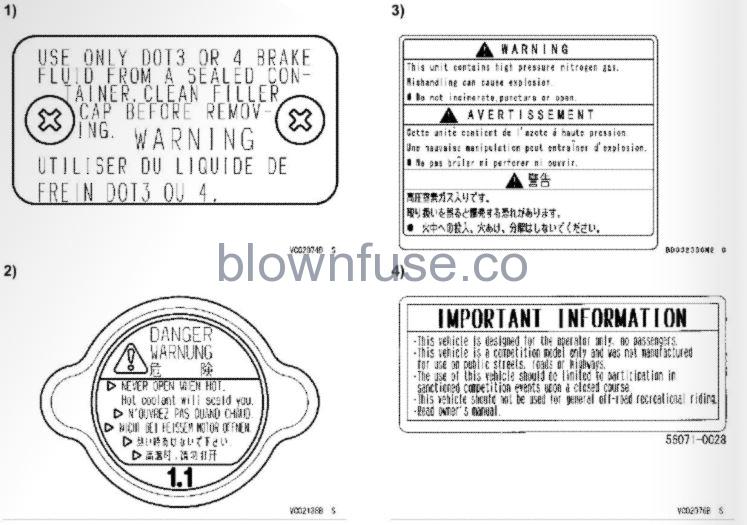 2022-Kawasaki-KX112-Location-Of-Labels-Fig-04