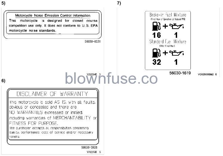 2022-Kawasaki-KX112-Location-Of-Labels-Fig-05