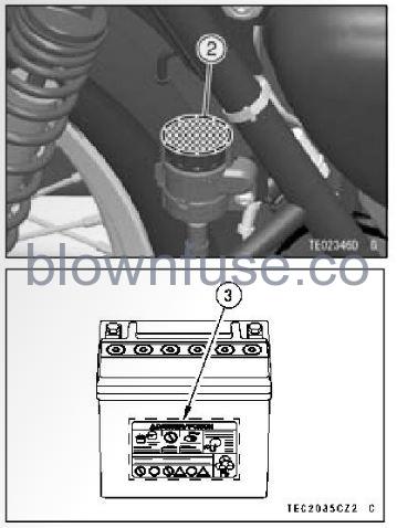 2022-Kawasaki-W800-Location-of-Labels-FIG-2