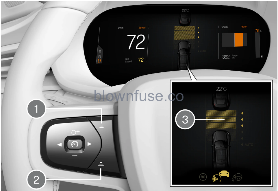 2023- Polestar -2 -Adaptive -Cruise -Control 11