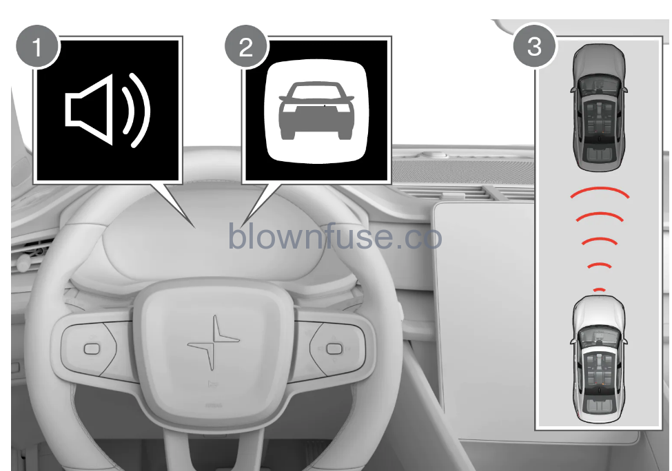 2023- Polestar -2 -Adaptive -Cruise -Control 9