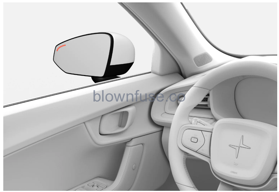 2023 Polestar 2 Blind Spot Information-2