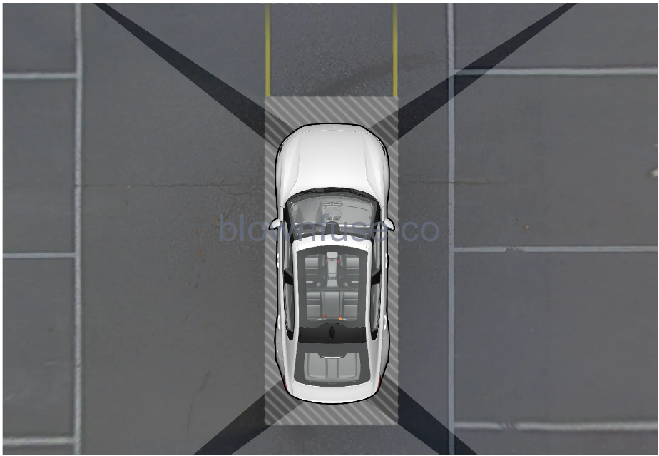 2023 Polestar 2 Camera and radar sensor 2