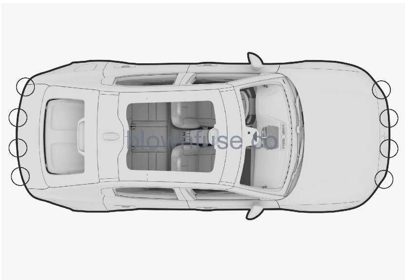 2023 Polestar 2 Camera and radar sensor 7