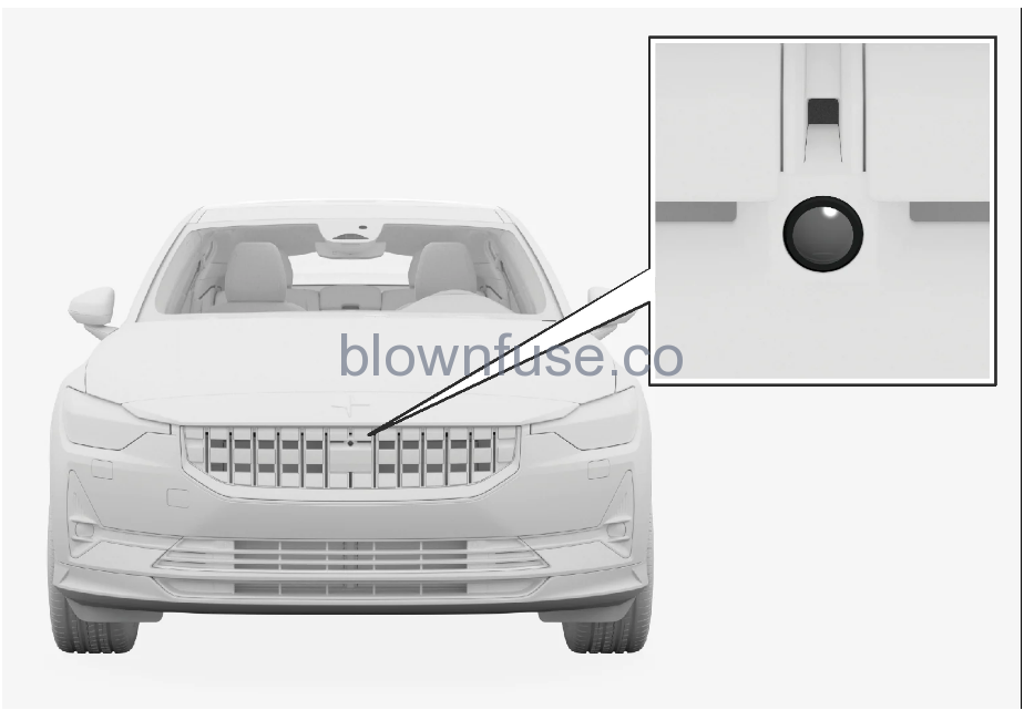 2023 Polestar 2 Park Assist Camera 4