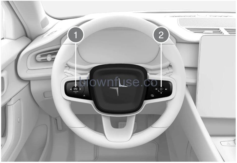 2023 Polestar 2 Steering wheel (4)