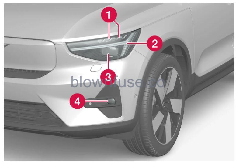 2023 Volvo C40 Recharge Bulb replacement-2