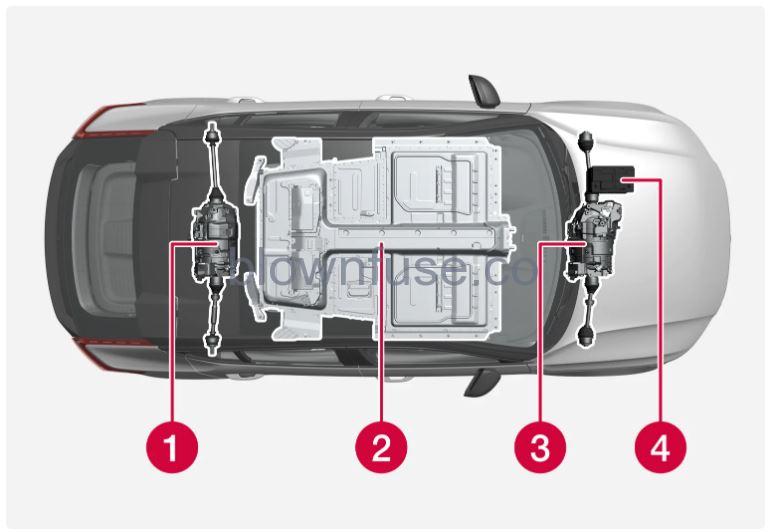 2023 Volvo C40 Recharge Electric operation and charging-6