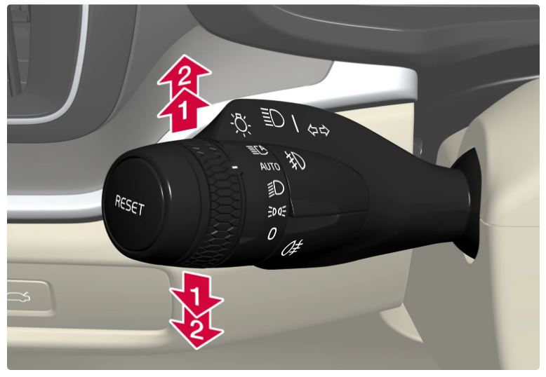 2023 Volvo C40 Recharge Exterior lighting fig 8