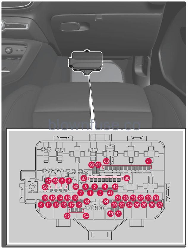 2023 Volvo C40 Recharge Fuses-2