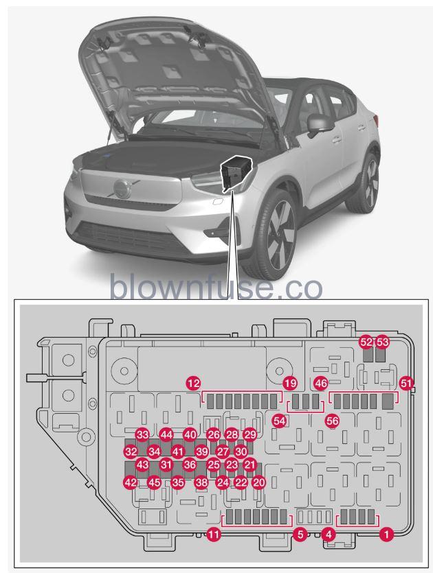 2023 Volvo C40 Recharge Fuses-3