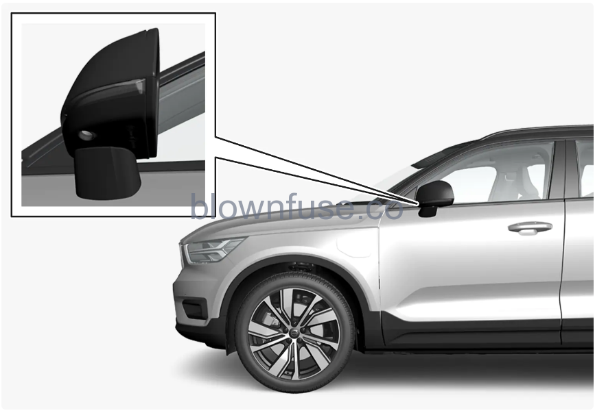 2023 Volvo C40 Recharge Park assist camera 12