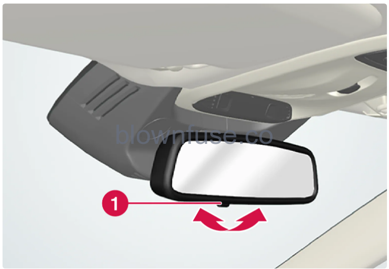 2023 Volvo C40 Recharge Rearview mirrors 4