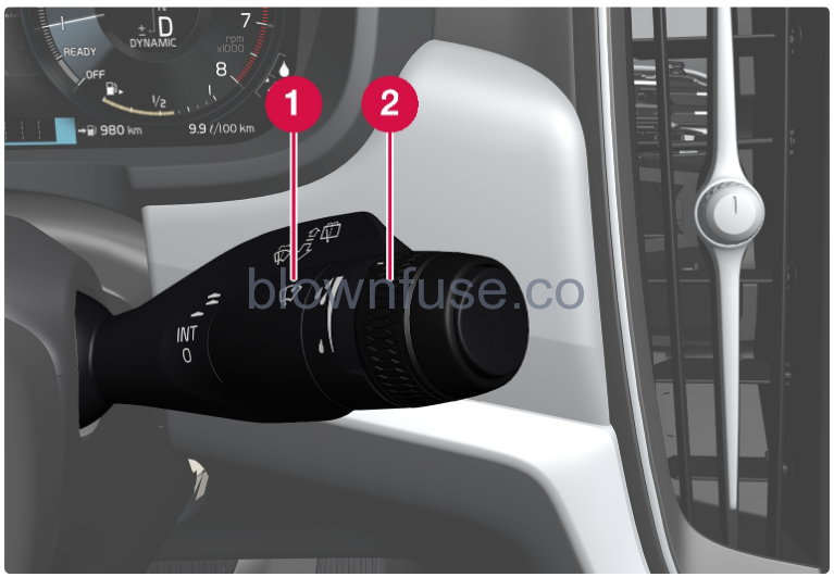 2023 Volvo C40 Recharge Storage and passenger compartment 12