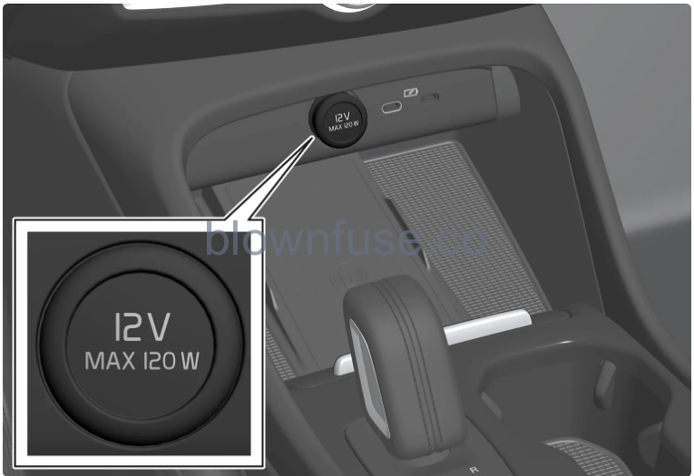 2023 Volvo C40 Recharge Storage and passenger compartment 5