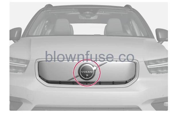 2023 Volvo S60 Camera and radar unit FIG 1