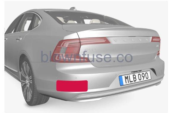 2023 Volvo S60 Camera and radar unit FIG 10