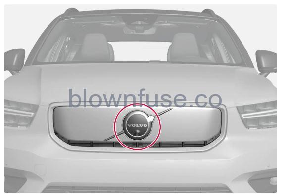 2023 Volvo S60 Camera and radar unit FIG 9