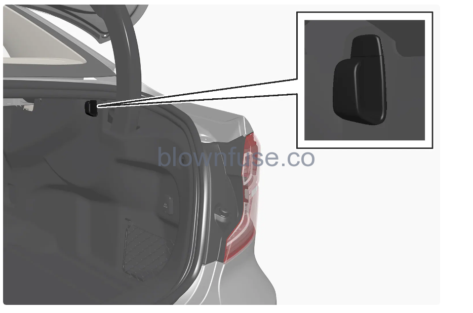 2023 Volvo S60 Cargo area 2