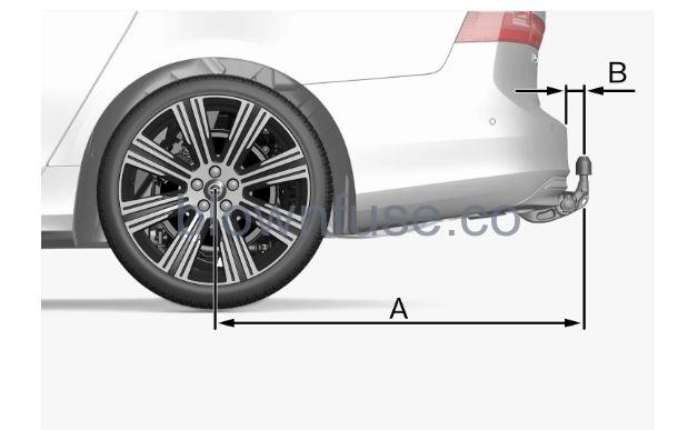 2023 Volvo S60 Dimensions and weights fig 3