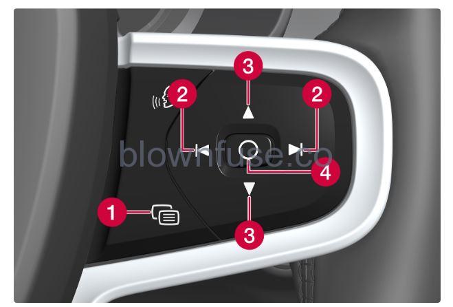 2023 Volvo S60 Driver display FIG 3