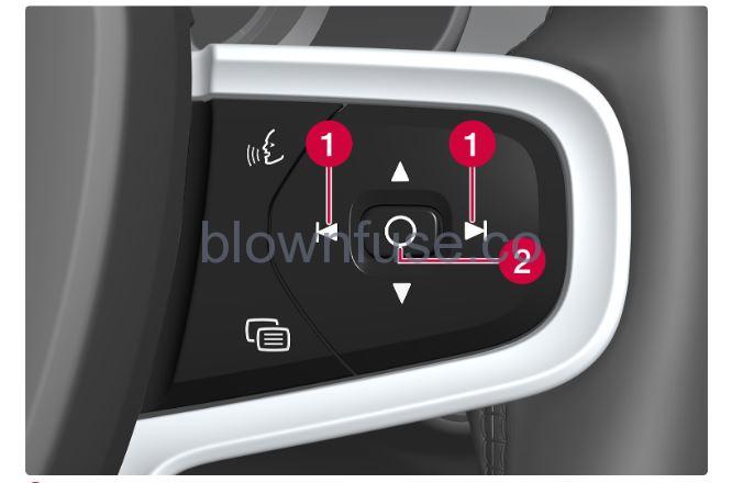 2023 Volvo S60 Driver display FIG 6