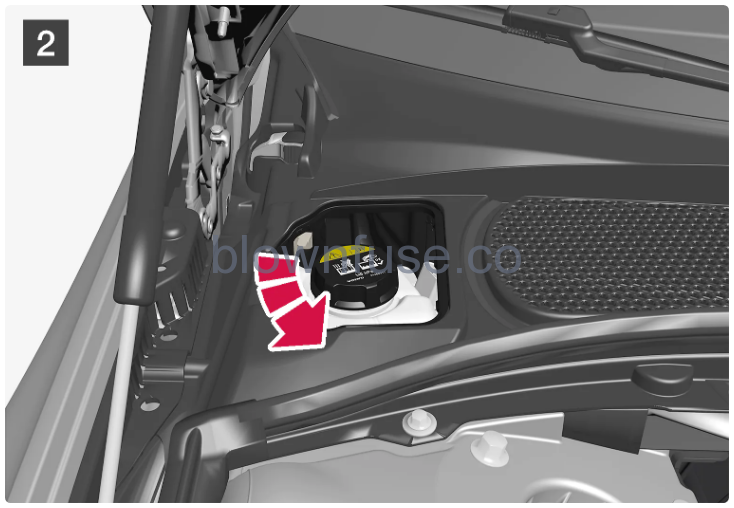 2023 Volvo S60 Engine compartment-12